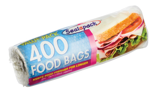 400 sacs alimentaires (en rouleau)