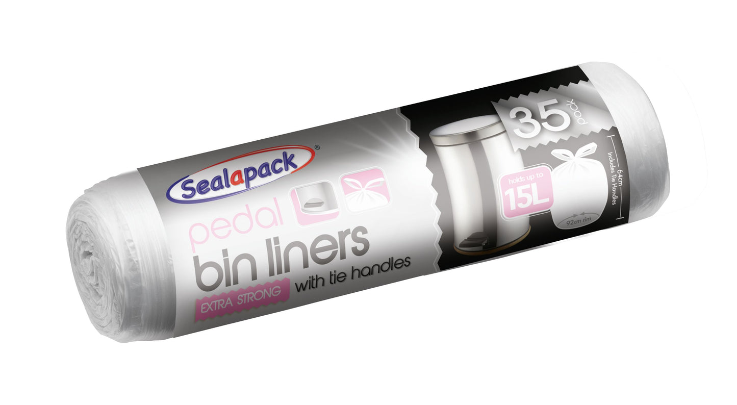 35pk Pedal Bin Liners (Frag Free)