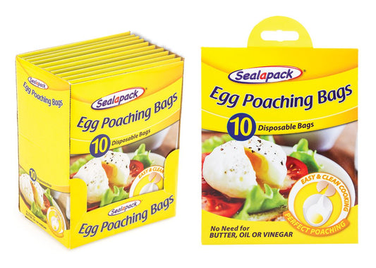 Sealapack Disposable Egg Poaching Bag - Pack of 10