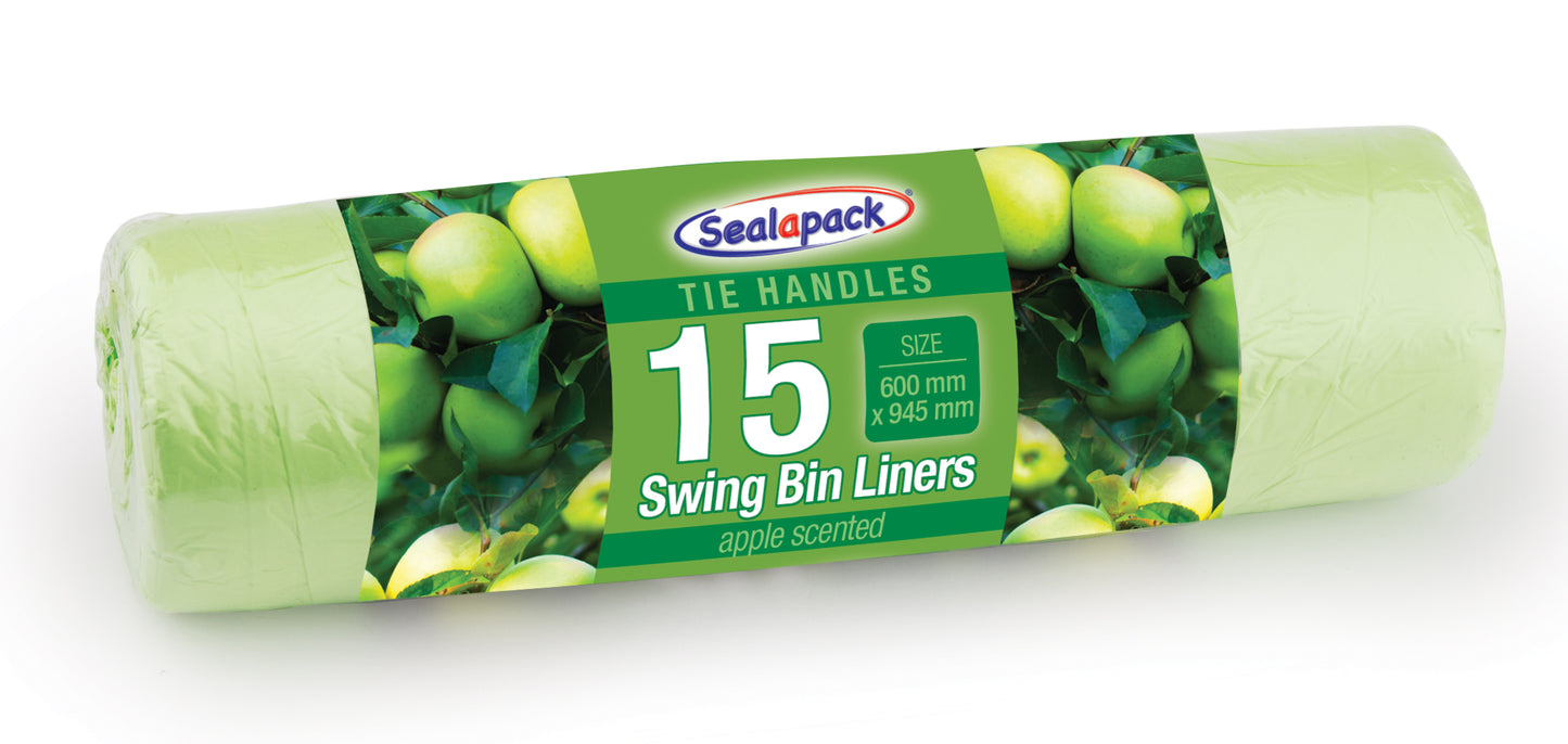 15pk Scented Swing Bin Liners