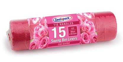 15pk Scented Swing Bin Liners