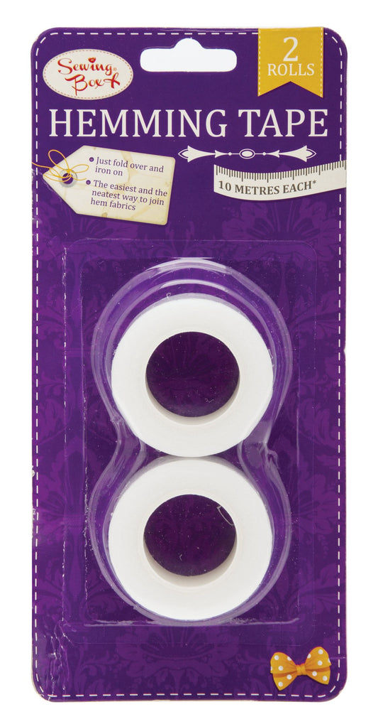 Ruban thermocollant pour ourlets 2 rouleaux de 10 m