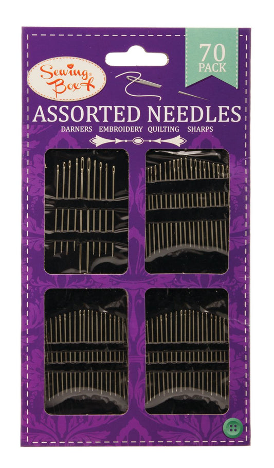 Paquet de 70 aiguilles à coudre assorties par Sewing Box