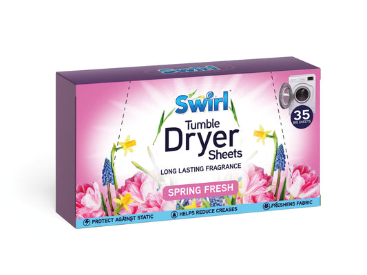 Swirl Lessives en Feuilles Fraîcheur Printanière 35 feuilles