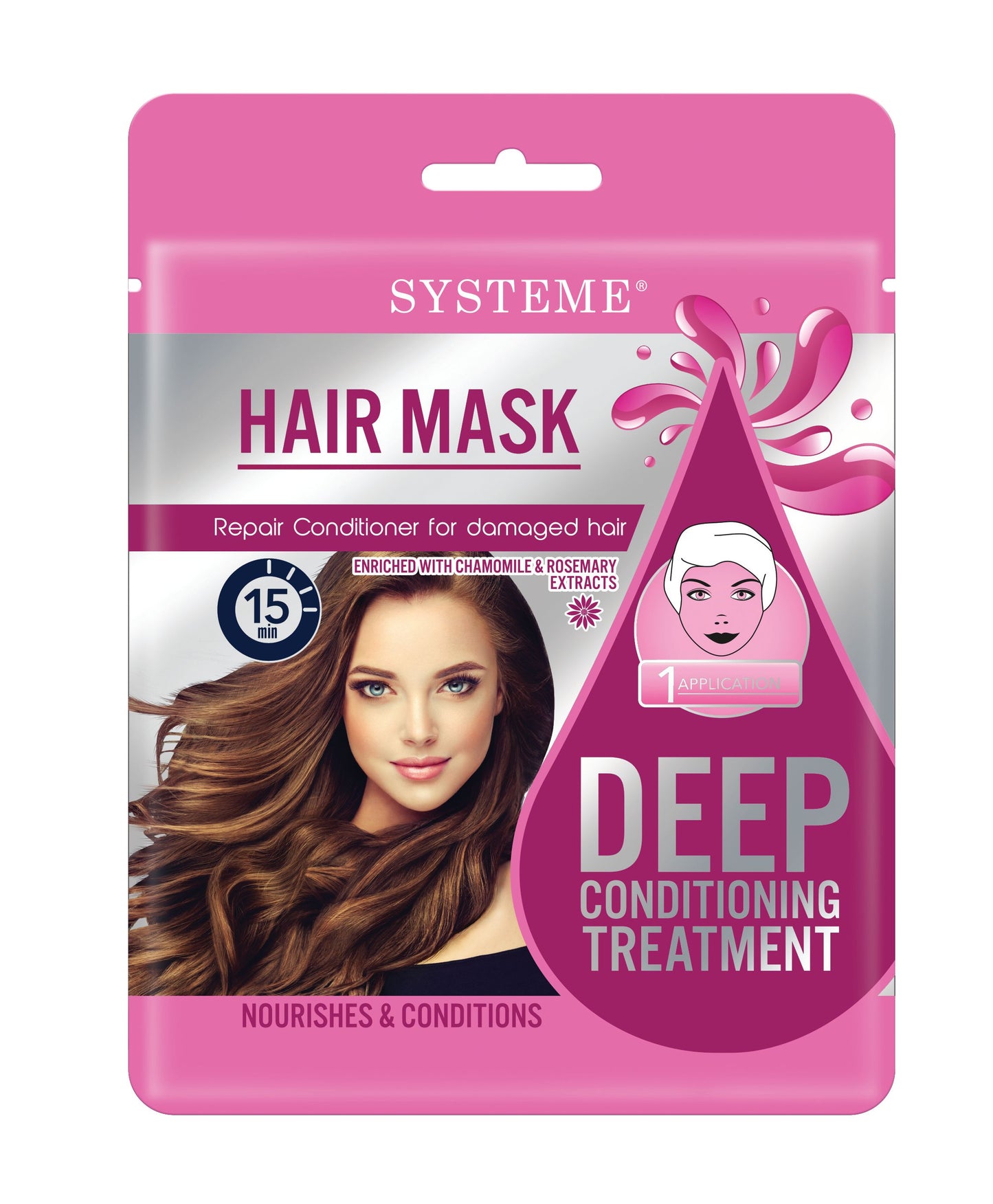 Masque capillaire revitalisant en profondeur Systeme