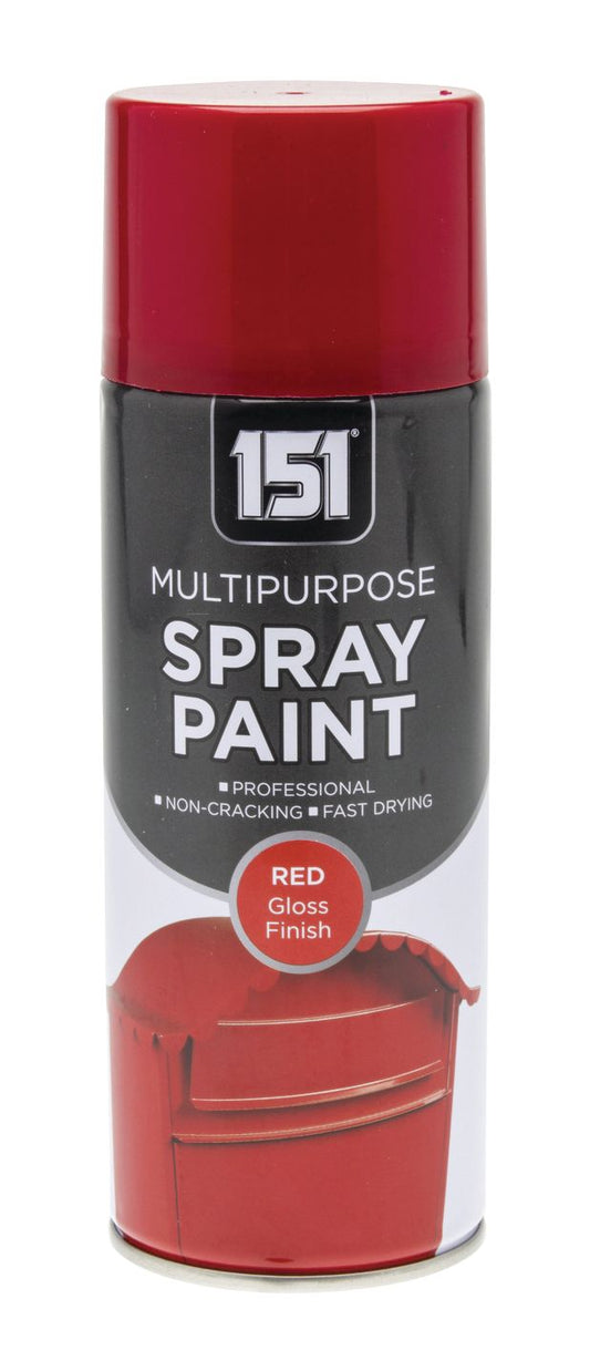Peinture en aérosol rouge 400ml