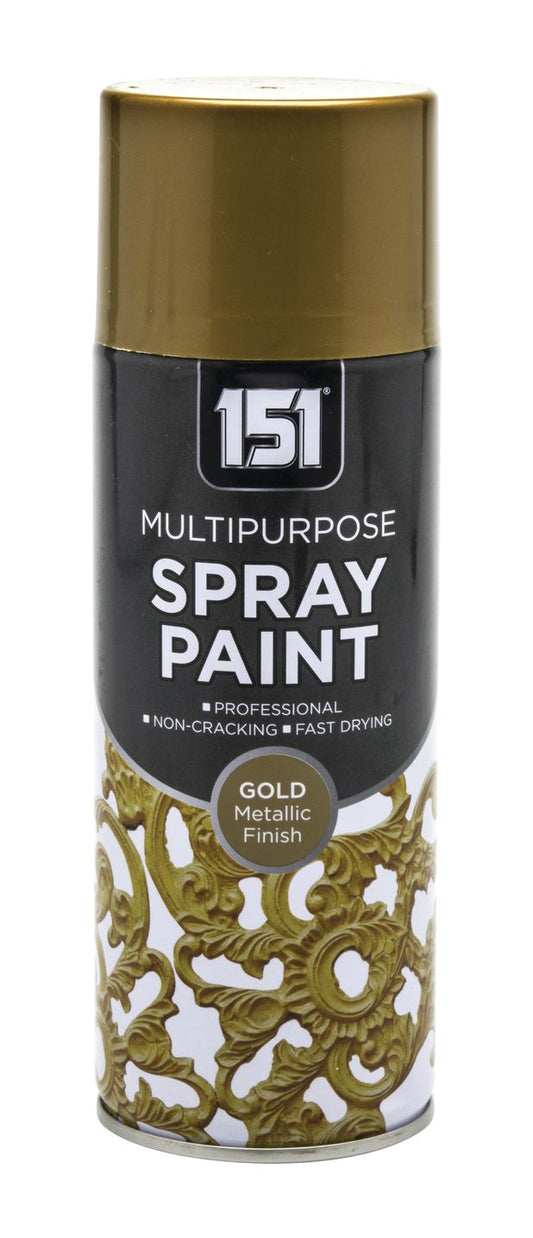 Peinture aérosol doré métallisé 400ml
