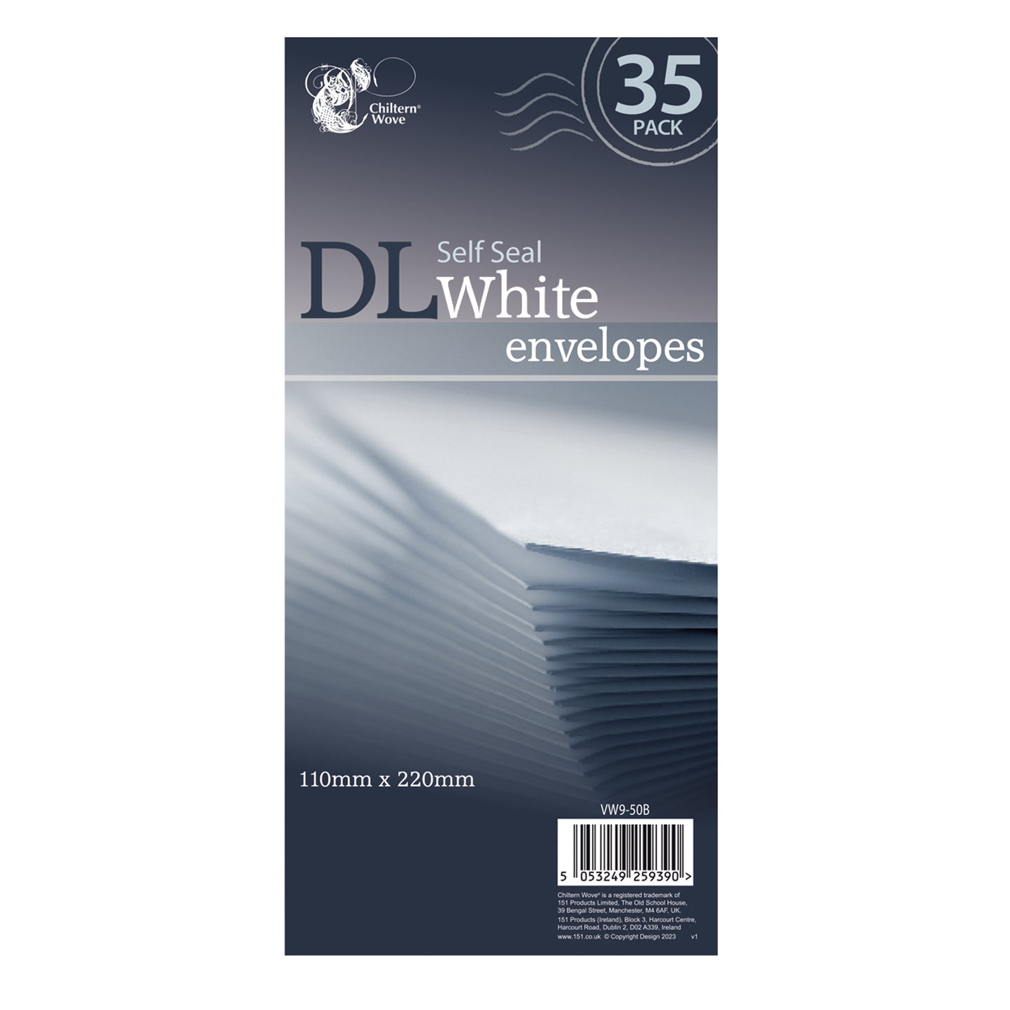 Enveloppes DL Blanches (35 pces)