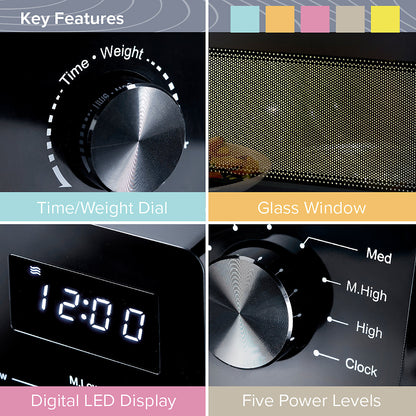 Quest 20 Litre Classic Digital Microwave