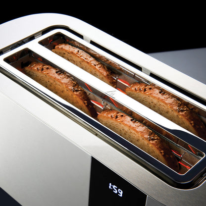Quest 4 Slice Digital Toaster with Long Slots
