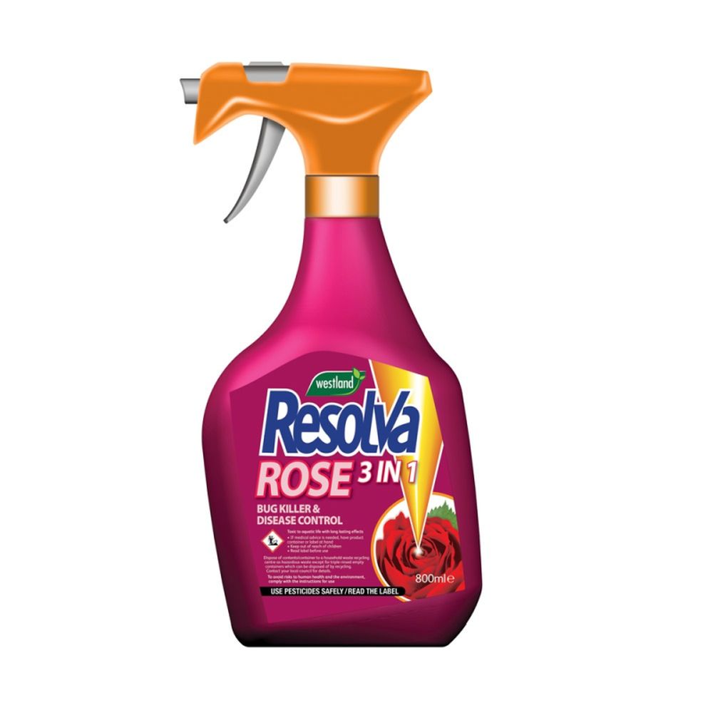 Résolva - Rosiers 3 en 1 Insecticide et Fongicide 800ml
