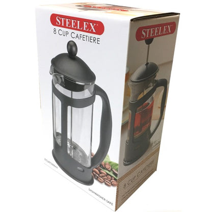 Steelex 6 Cup Coffee Maker Glass