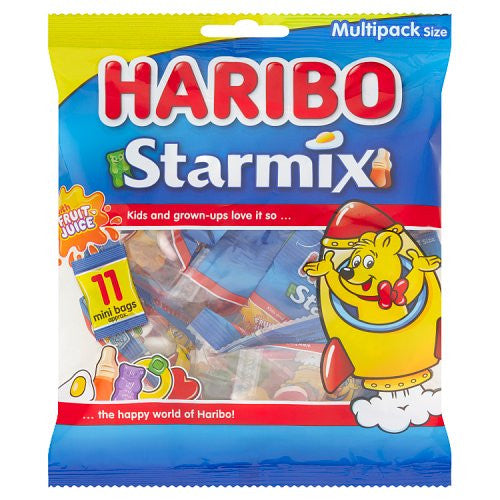 Haribo Starmix Multipack 11 Mini Packs PM £2.00 176g