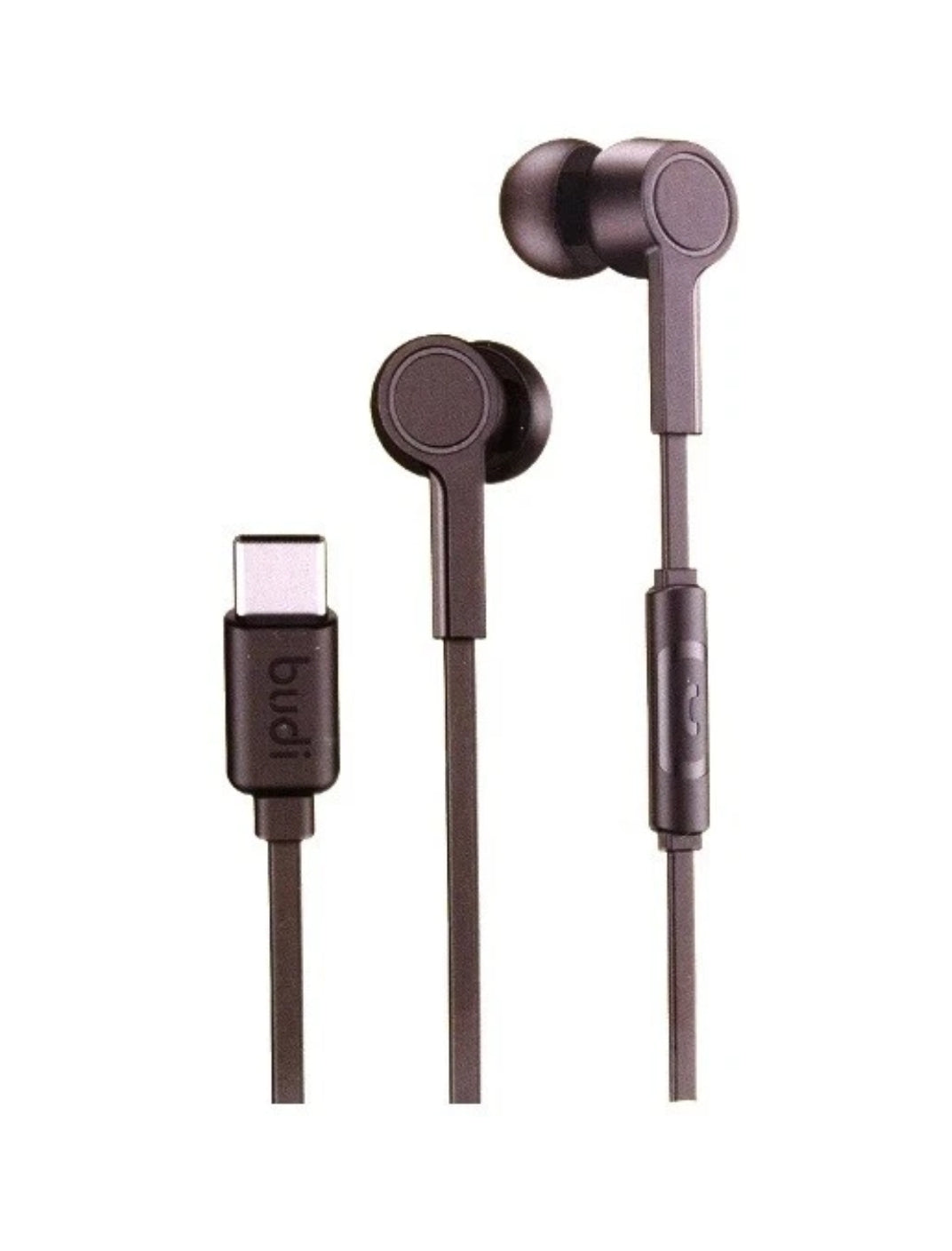 BUDI TYPE-C EARPHONE STEREO SOUND WITH REMOTE AND MIC (1.2m) EP22TB
