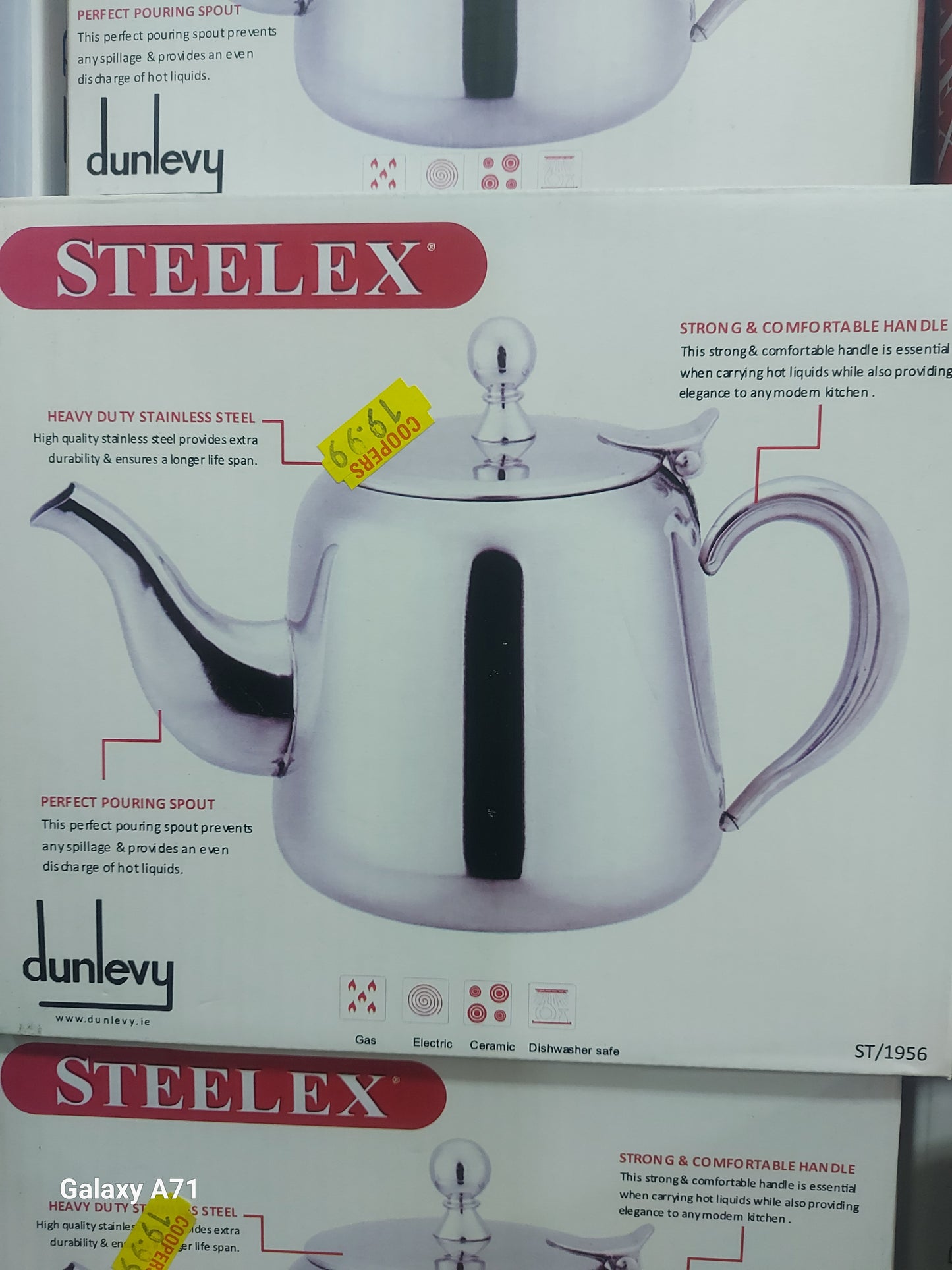 Steelex Classic tea pot 1.2L 42OZ