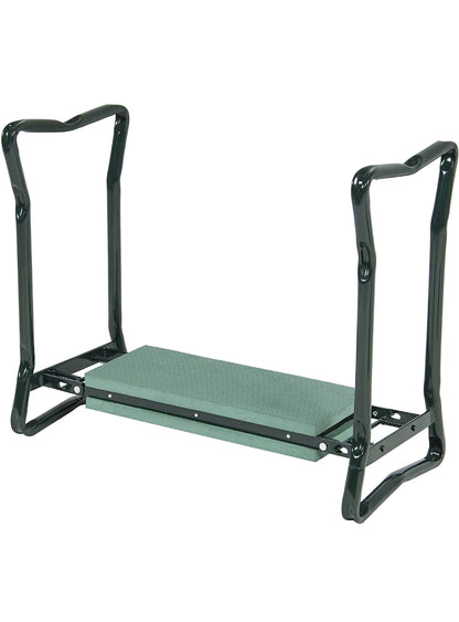 Kingfisher Folding Garden Kneeler Portable For Gardening Knee Pad Foam Padded Seat Stool