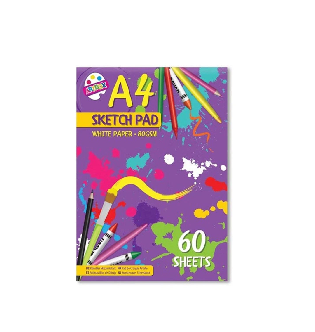Bloc de croquis A4 60 feuilles
