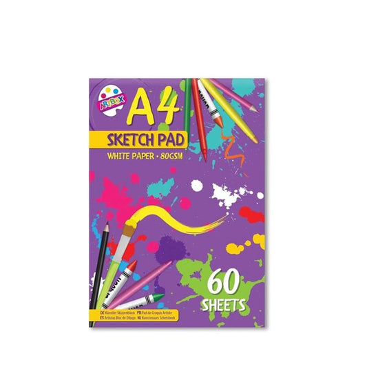 Bloc de croquis A4 60 feuilles
