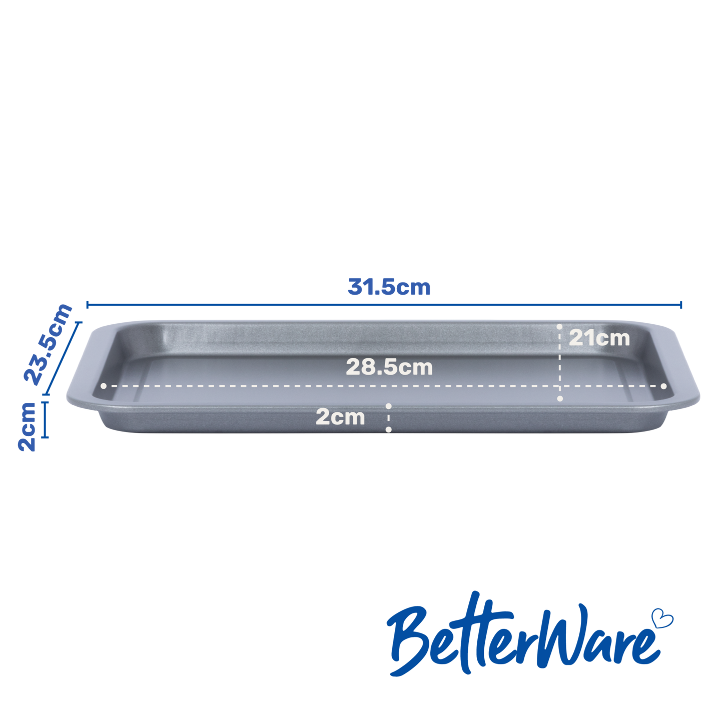 Betterware Essentials 0.29 Oven Tray 31cm