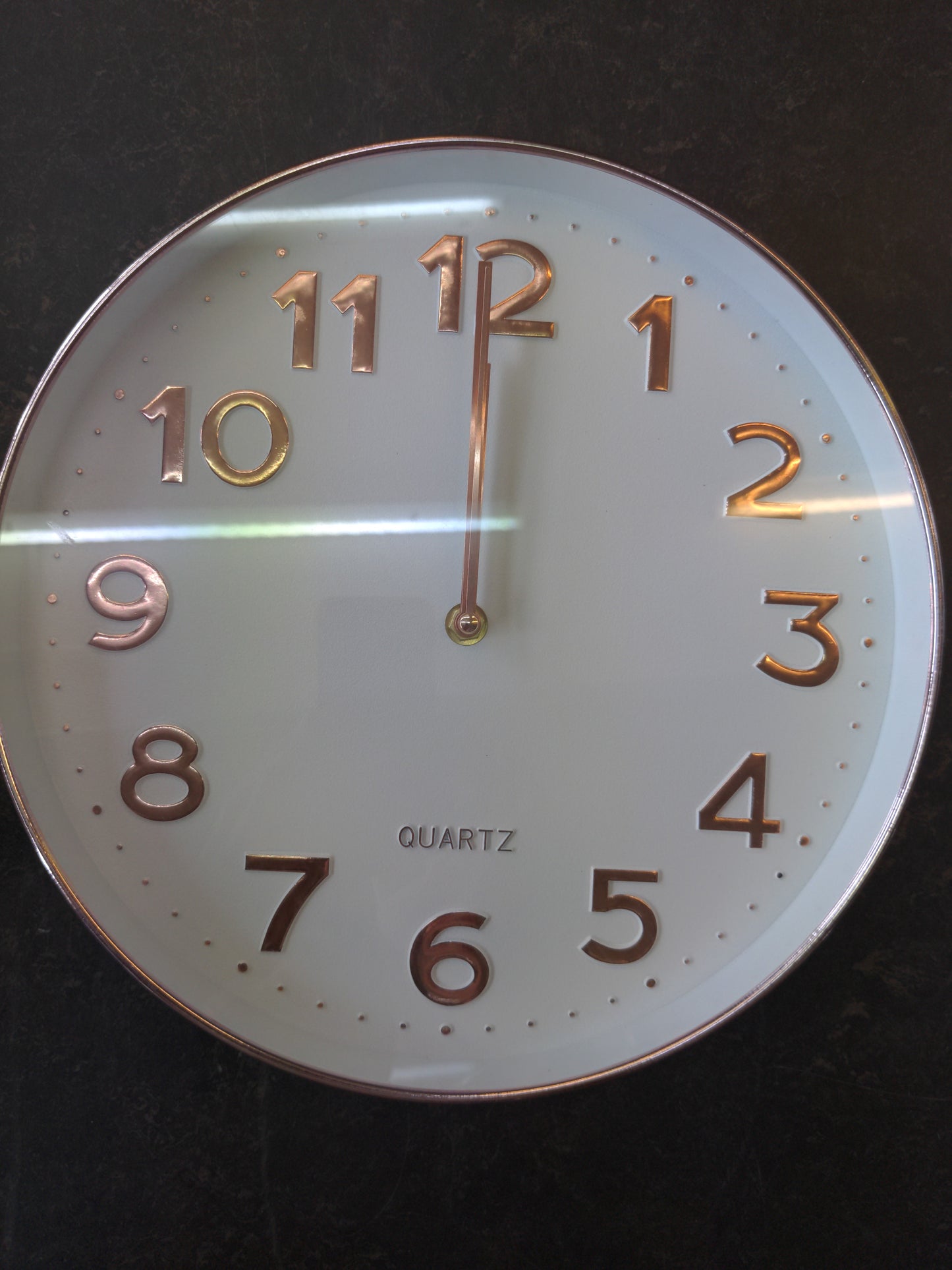 Horloge murale à quartz