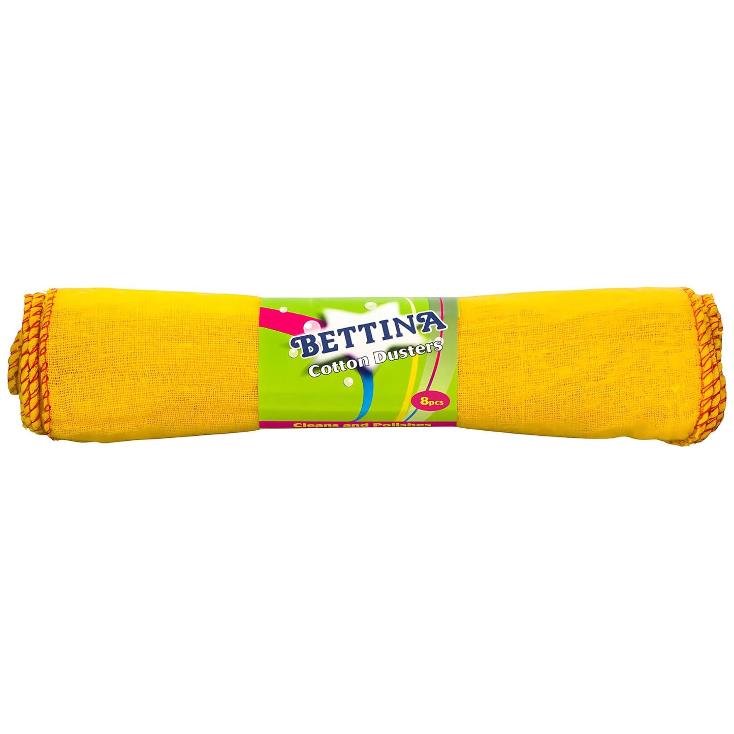 BETTINA PACK OF 8 YELLOW COTTON DUSTERS