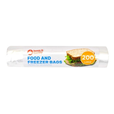 Food and Freezer Bags 200PK