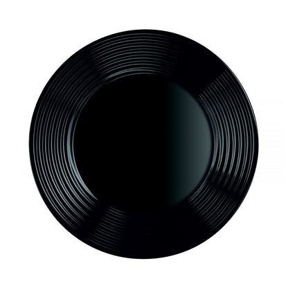LUMINARC HARENA DESERT PLATE 19CM BLACK
