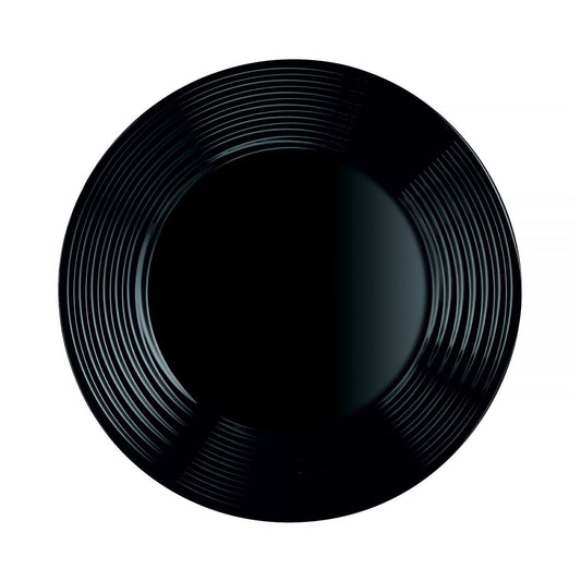 ASSIETTE DESSERT LUMINARC HARENA 19CM NOIRE