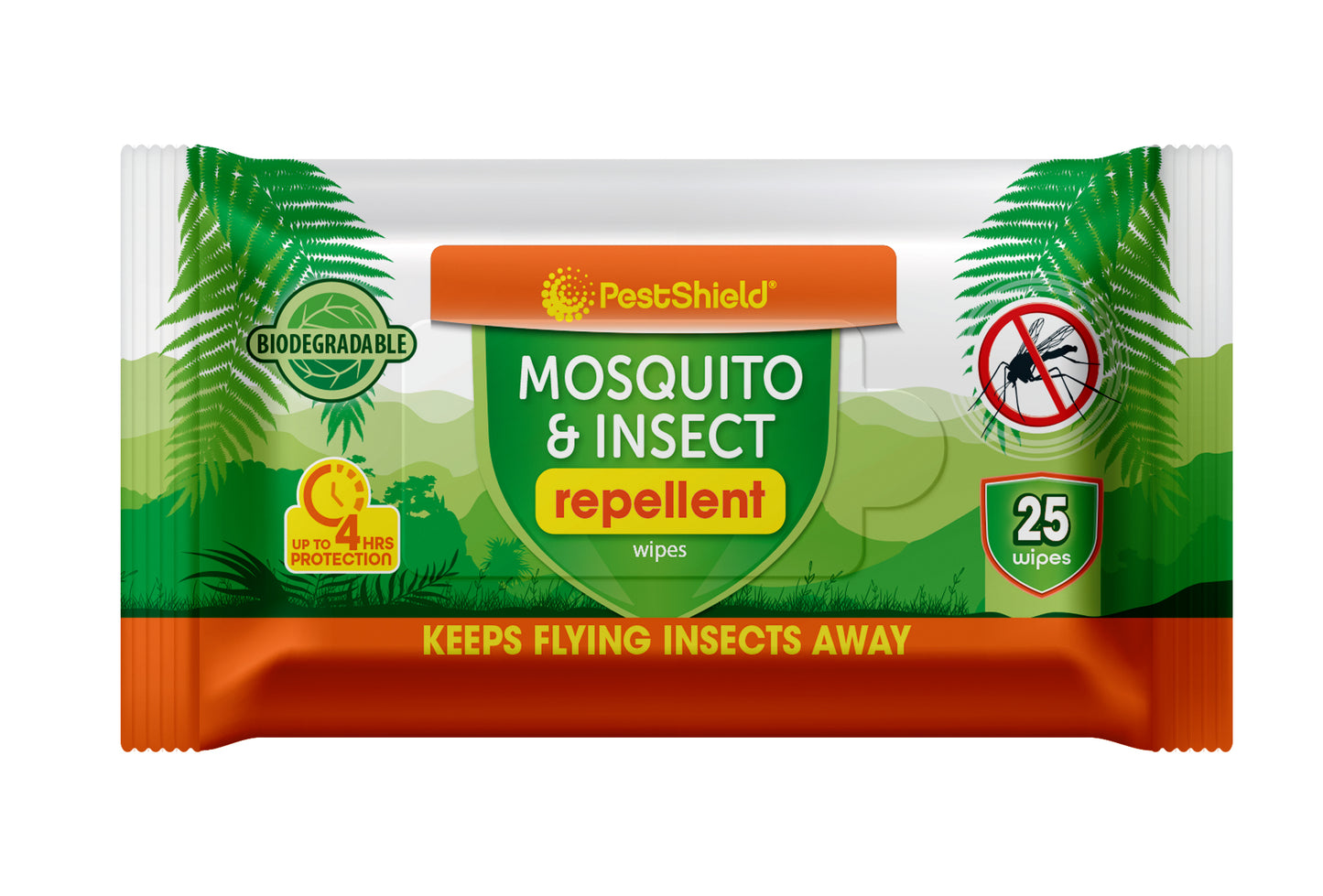 Petshield Mosquito & Insect Repellent Wipes 25pk