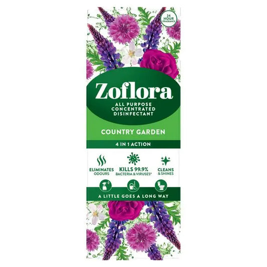 Zoflora 4 in 1 Action Concentrated Disinfectant Country Garden 120ml