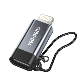 Ven-Dens Type-C(Female) to Lightning (Male) OTG Connector
