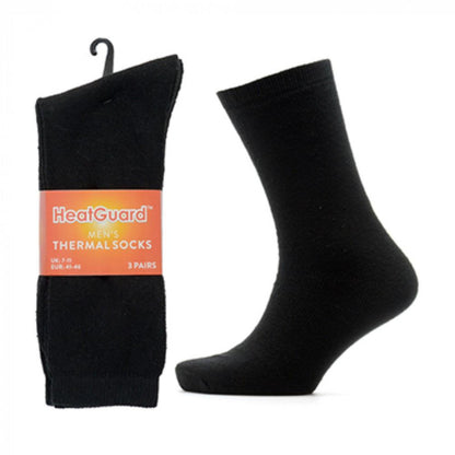 Heat Guard Men's Thermal Socks - 3 Pack (7-11)