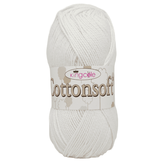 King Cole 710 Blanc Cottonsoft DK - 100g