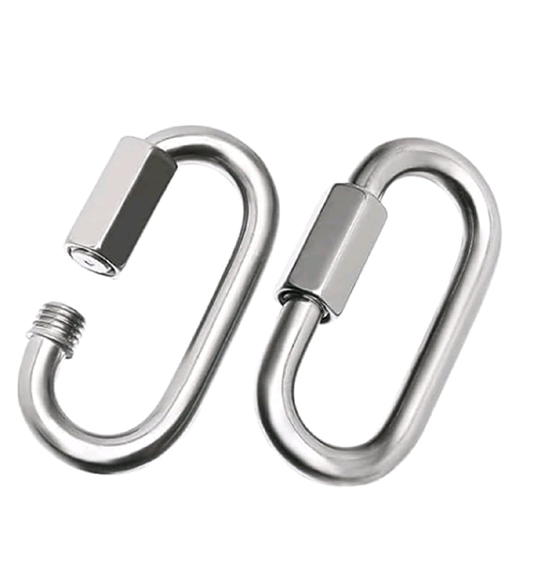DEKTON 2PC 10MM M10 CHAIN LINK CONNECTORS