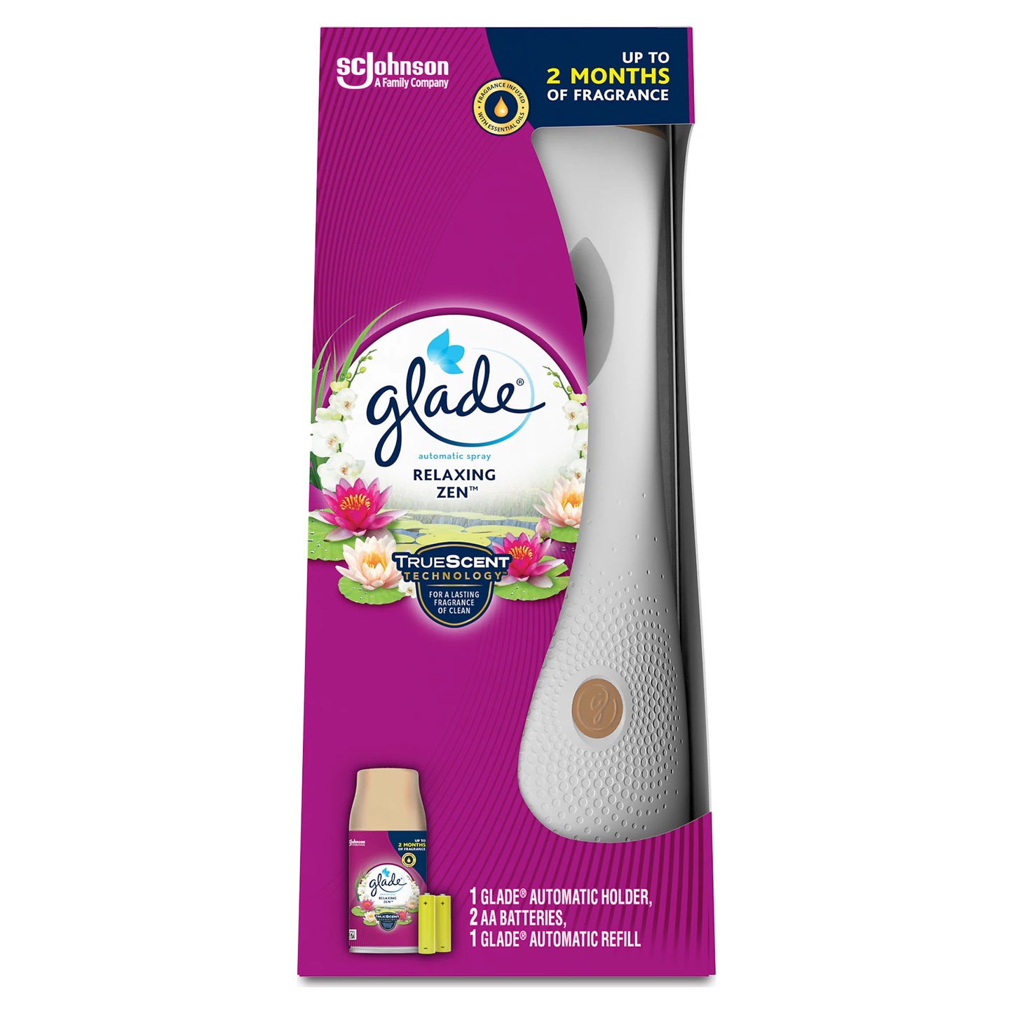 Glade Automatic Spray Holder Relaxing Zen Plug-in air freshener 269ml