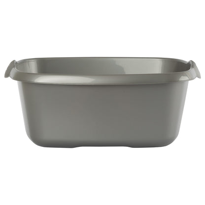 Saladier rectangulaire Casa 39cm gris