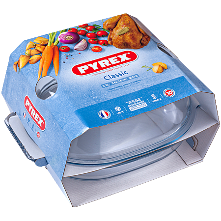 Plat à Rôtir en Verre Pyrex Classic 5,9L