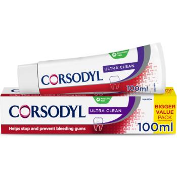 Corsodyl Ultra Clean Daily Gum Care Fluoride Toothpaste 100ml