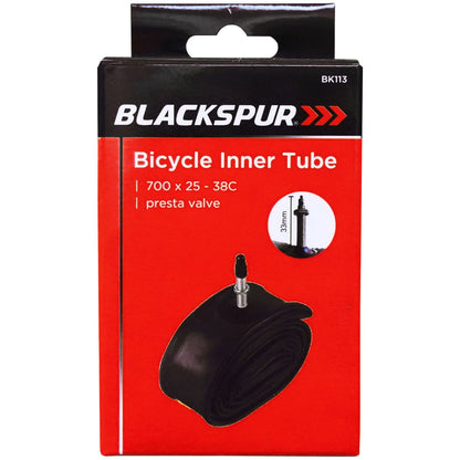 Blackspur 700 x 25/38C Presta Valve Bicycle Inner Tube