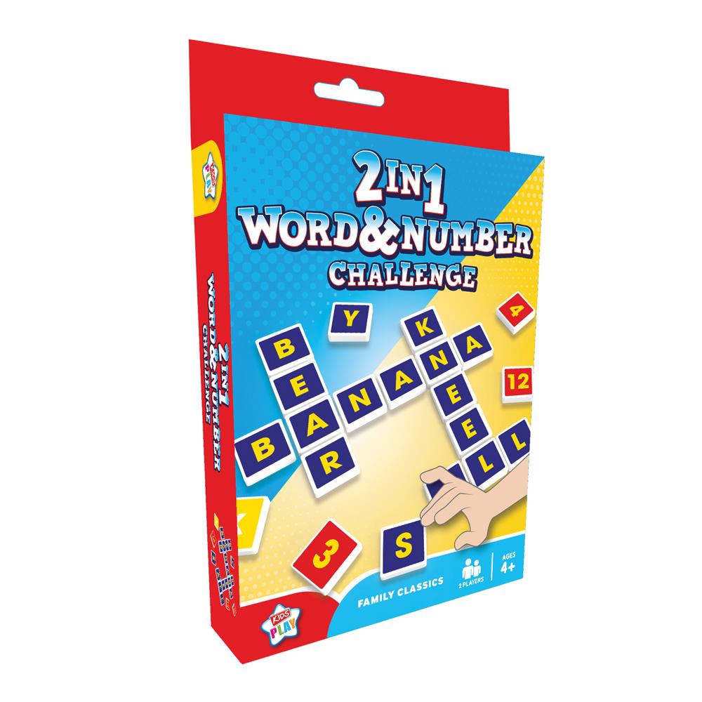 Kids Create 2 in 1 Word & Number Challenge