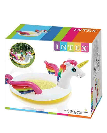 Intex Mystic Unicorn Water Spray Paddling (Swimming) Pool 107 x 76 x 41