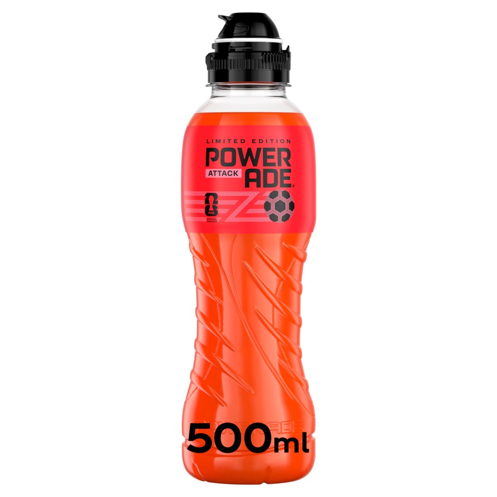 Powerade Attack Sports Drink 500ml Bottle