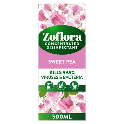 Zoflora Concentrated Disinfectant Sweet Pea 500ml