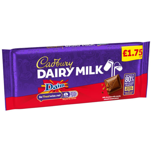 Cadbury Dairy Milk Daim Chocolate 120g