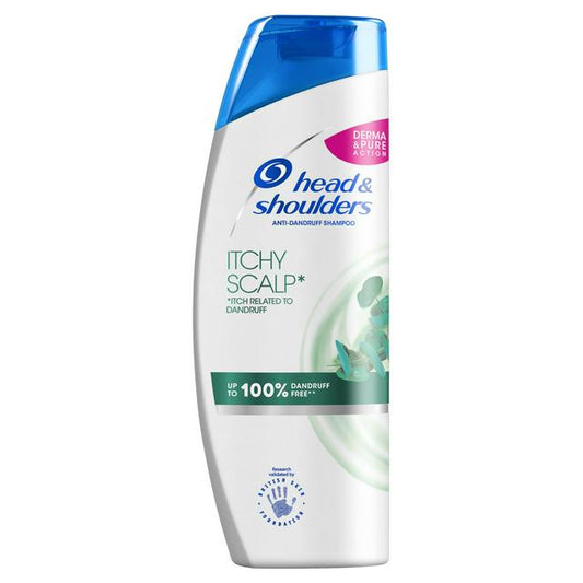 Shampooing Antipelliculaire Head & Shoulders Démangeaisons du Cuir Chevelu 2-en-1 400ml