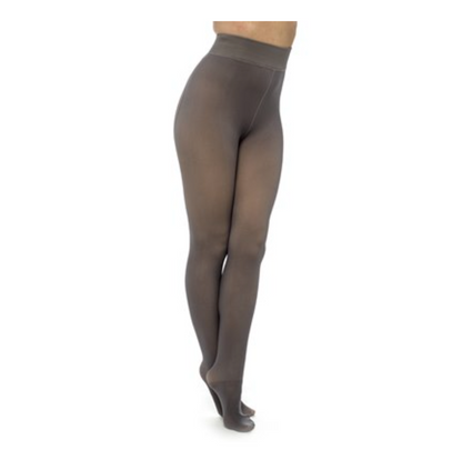 S/M Heat Guard Ladies Sheer Thermal Tights - Grey Sizes