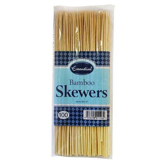 Brochettes en bambou essentielles (paquet de 100)