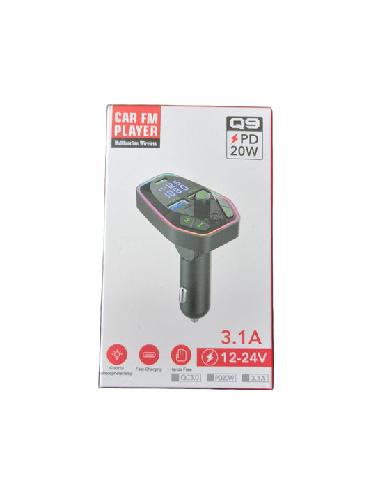 Lecteur FM de voiture 3.1A 12-24V