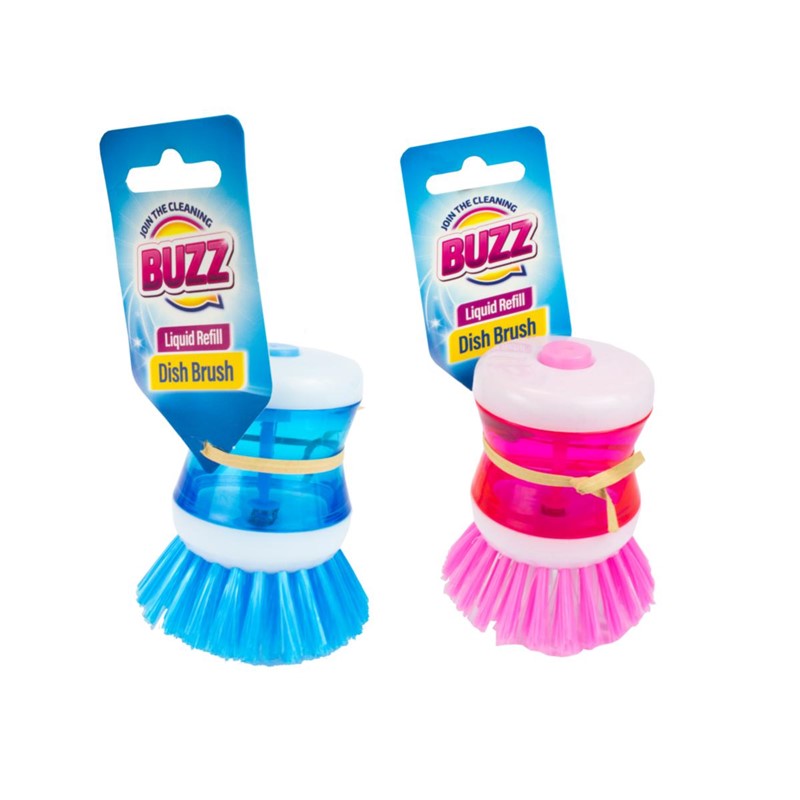 Buzz Soap Dispensing Hand Brush 2 colors