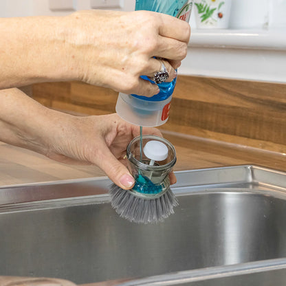 JVL Soap Dispenser Scrubbing Brush